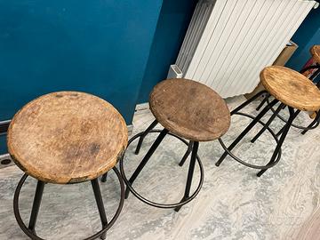 Sgabelli vintage