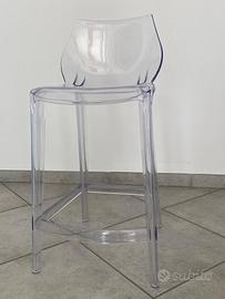 12 sgabelli Bellelli trasparenti – design moderno