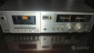 Registratore a cassette Technics RS-M 205  			