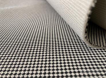 Tessuto per sedili auto Fiat 500 a scacchi