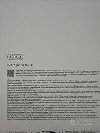Ipad 11 (a16) nuovo ancora da attivare