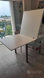 Tavolo cucina 90x90 all.180 più  8 sedie a Jesolo