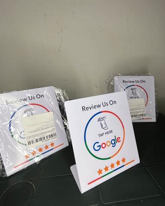 Recensioni google nfc