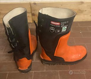 stivali antitaglio certificati