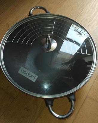 WOK BODUM 29 cm nuovo