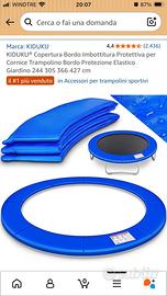 Copertura bordo imbottitura TRAMPOLINO KIDUKU