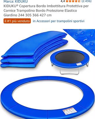Copertura bordo imbottitura TRAMPOLINO KIDUKU