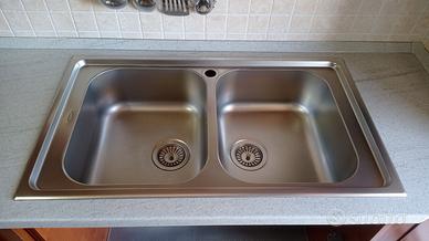 Lavello cucina in acciaio inox