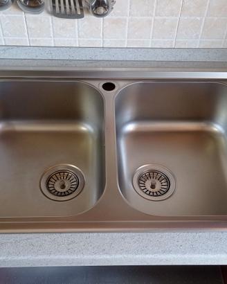 Lavello cucina in acciaio inox