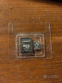 Scheda Kingston Micro SD ADAPTER 128 gb