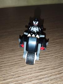 Lego Venom con moto