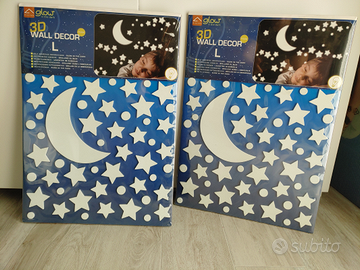 Stickers decorazioni adesive fluo