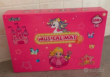 NUOVO- Tappeto musicale sensoriale educativo bimba