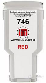 Cartuccia rigenerata HP 746 red