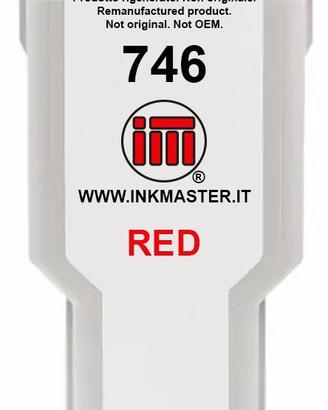 Cartuccia rigenerata HP 746 red