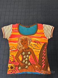 t-shirt multicolor donna Custo Barcelona 