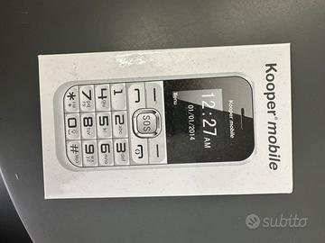 Telefono Senior Kooper Mobile Tasto SOS