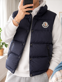 Moncler Smanicato Blu Uomo