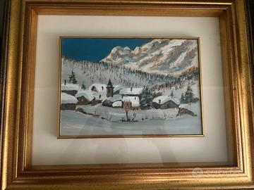 Quadro Olio su Tavola - Luciano Fregonara