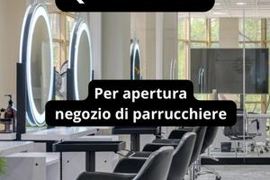 Negozio e/o qualifica professionale parrucchiere