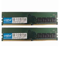 RAM Crucial 16GB DUAL DDR4‑2400 UDIMM 1.2V CL17