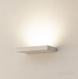 Coppia Applique ottone oro
