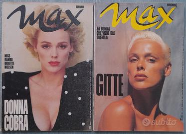 Brigitte Nielsen Max Rivista Coppia 1987