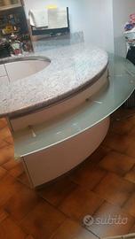 cucina Salvarani Intera , marmo di Carrara