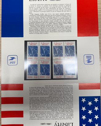 Francia - libretto francobolli Liberté 1896-1996