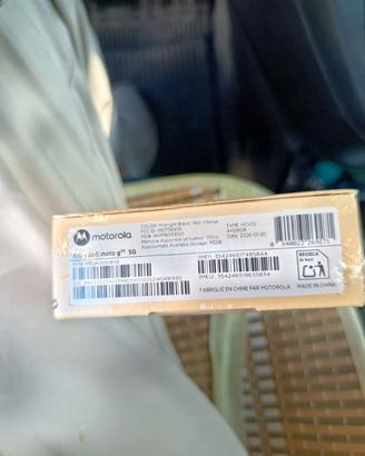 smartphone Motorola 5g nero