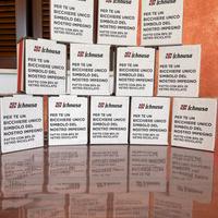 Set 12 bicchieri Ichnusa in vetro riciclato