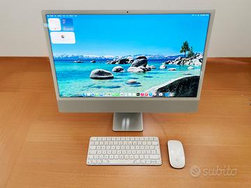 Apple iMac 24" M1 16GB 512GB Colore Argento