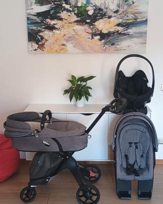 Trio Stokke passeggino 