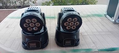 2 MINI TESTE MOBILI EUROLITE TMH 9 + FLIGHTCASE