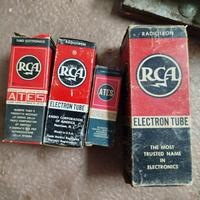 valvole radio ATES RCA