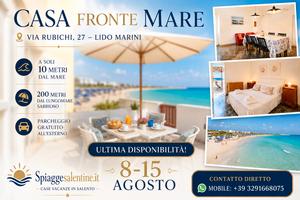 8-15AGOSTO ->LAST MINUTE FRONTEmare Lido Marini
