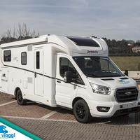 Camper 4 posti Dethleffs Just GO - Letti gemelli