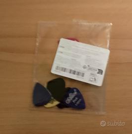 set di plettri per chitarra