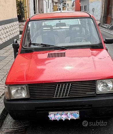 Fiat panda 1000 benzina rossa