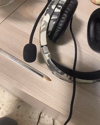 cuffie gaming con filo per ps4,ps5,pc e nintendo