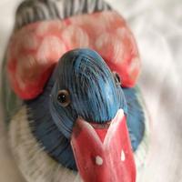 TRE rari Germani in terracotta mangiafumo inglesi