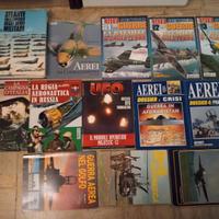 Aviazione aeronautica aerei Libri e riviste vari