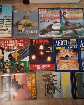 Aviazione aeronautica aerei Libri e riviste vari
