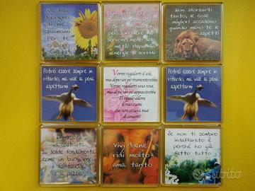 Calamite magnetiche x Frigo: Frasi Memorabili