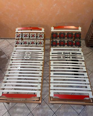 Rete ortopedica motorizzata con materasso