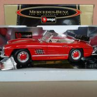 Modello auto mercedes 300 sl cabrio touring burago