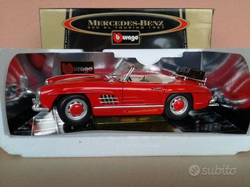 Modello auto mercedes 300 sl cabrio touring burago