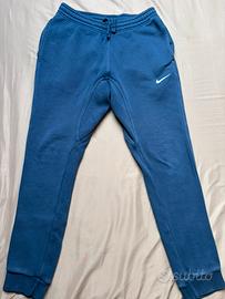 Pantalone Nike jogging taper leg taglia s blu