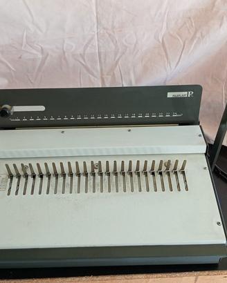Rilegatrice manuale a dorsi plastici