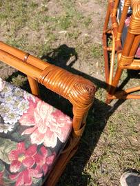salotto in bamboo